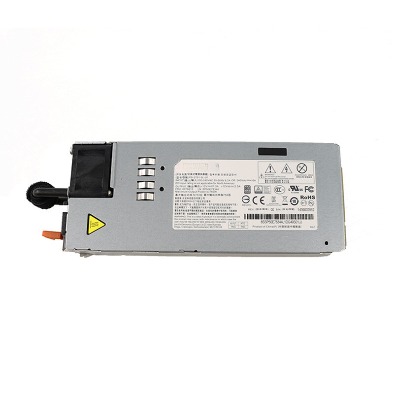 Power Supply 650W - W 03T8615 PS-2751-3L-LF 750W แหล่งจ่ายไฟสำหรับเลอโนโว ThinkServer