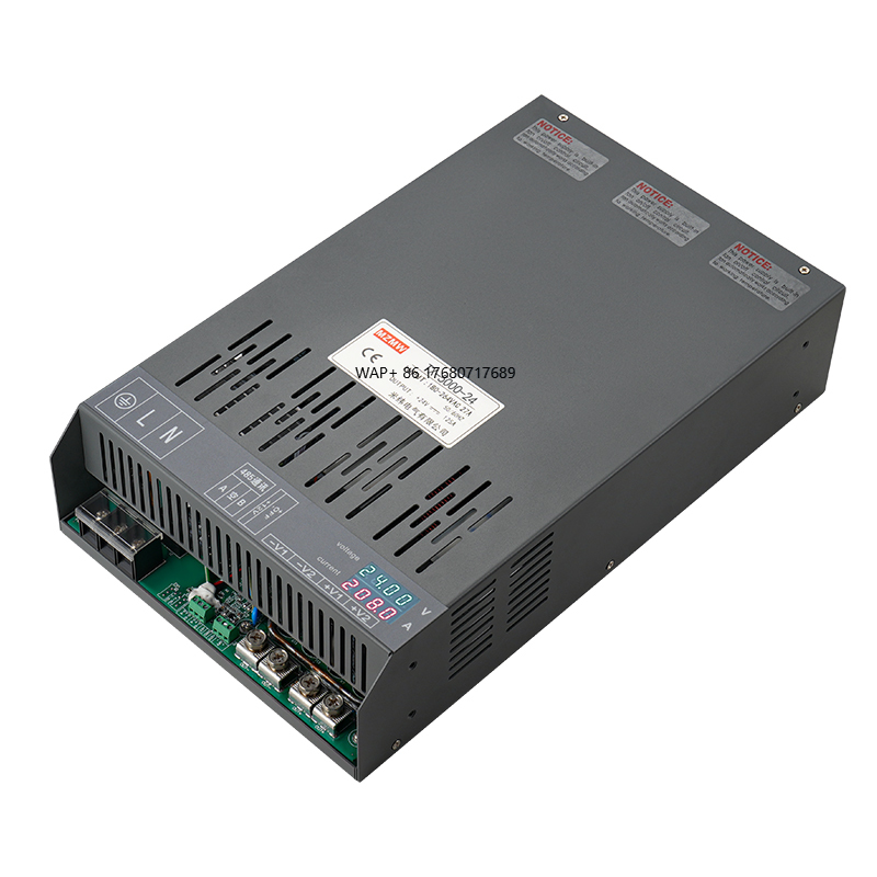 Smps Power Supply - แหล่งจ่ายไฟสวิตชิ่งดิจิตอลอุตสาหกรรมแบบปรับได้ 5000W 12V 24V 36V 48V