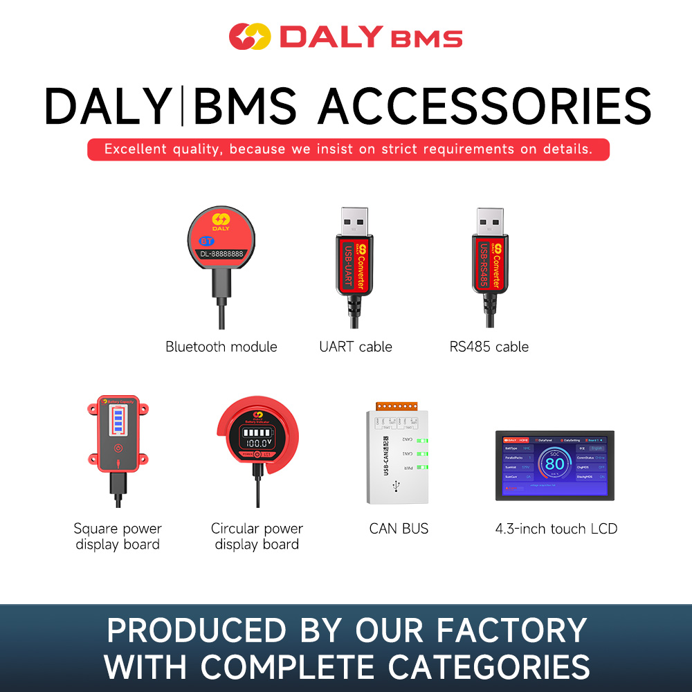 Modular Power Supply - โมดูล Daly BMS Smart BMS WIFI