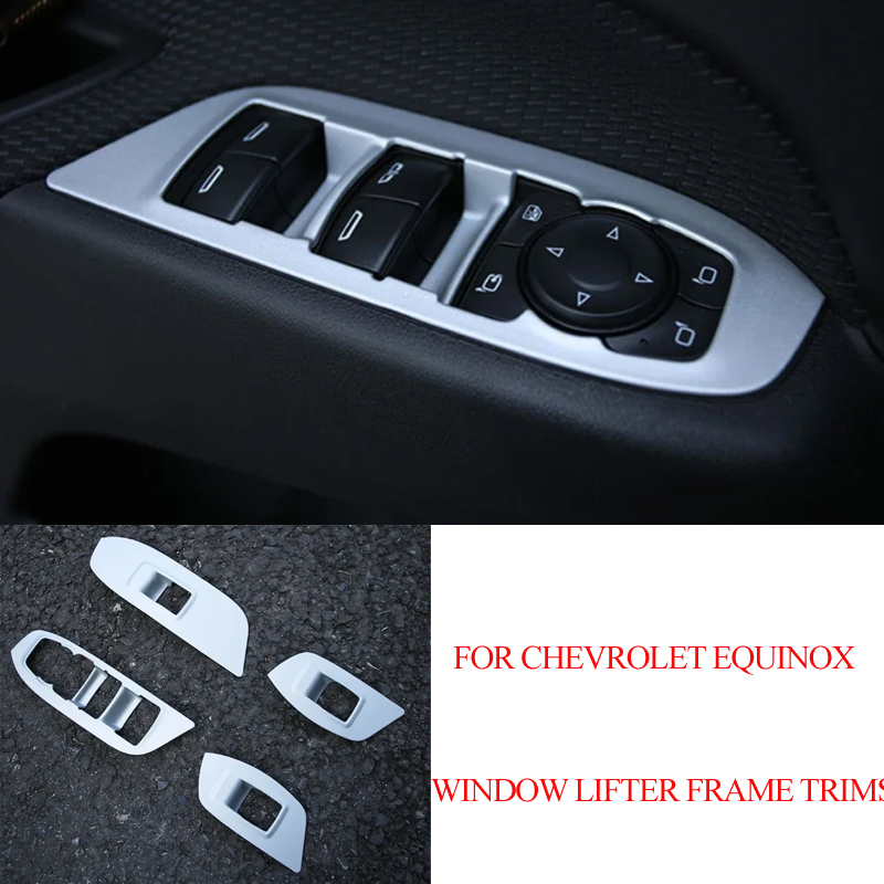 Open Frame Power Supply - 4 ชิ้น/เซ็ตรถยกกรอบอุปกรณ์เสริมสําหรับChevrolet Equinox 2017 2018 2019