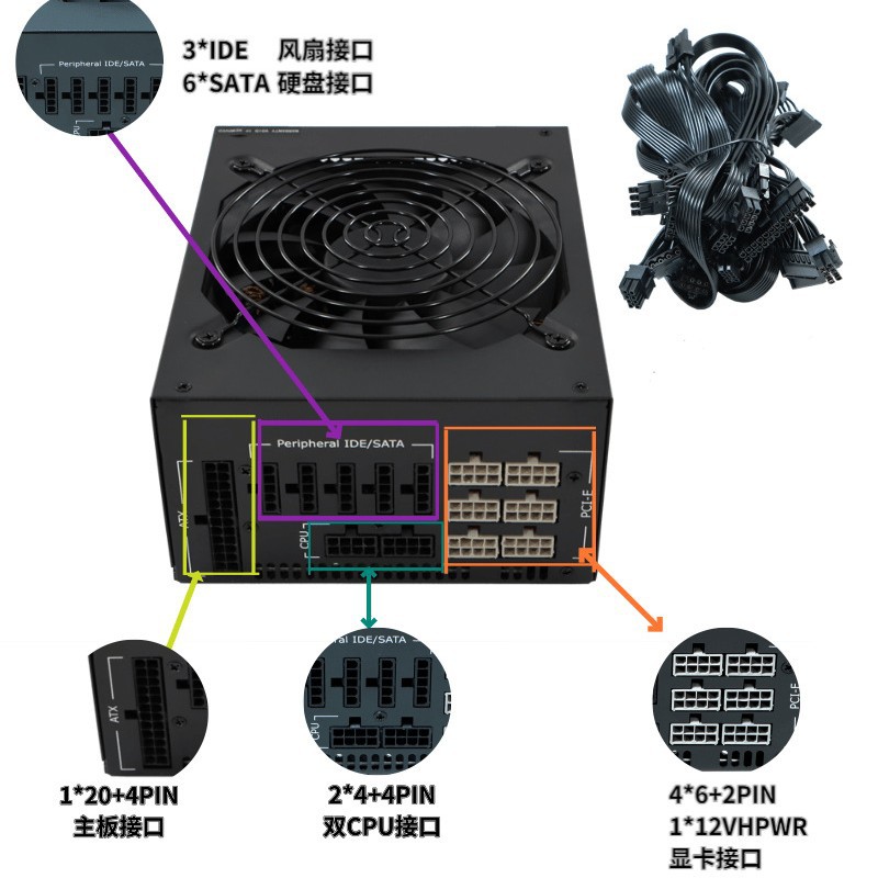 พาวเวอร์ซัพพลายคอมพิวเตอร์ ATX - Psu Computer บทวิจารณ์และราคา