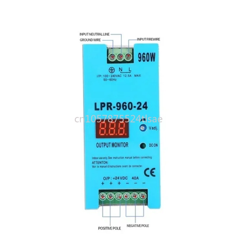 SMPS LPR-960-24: แหล่งจ่ายไฟแบ - Smps Power Supply บทวิจารณ์และราคา