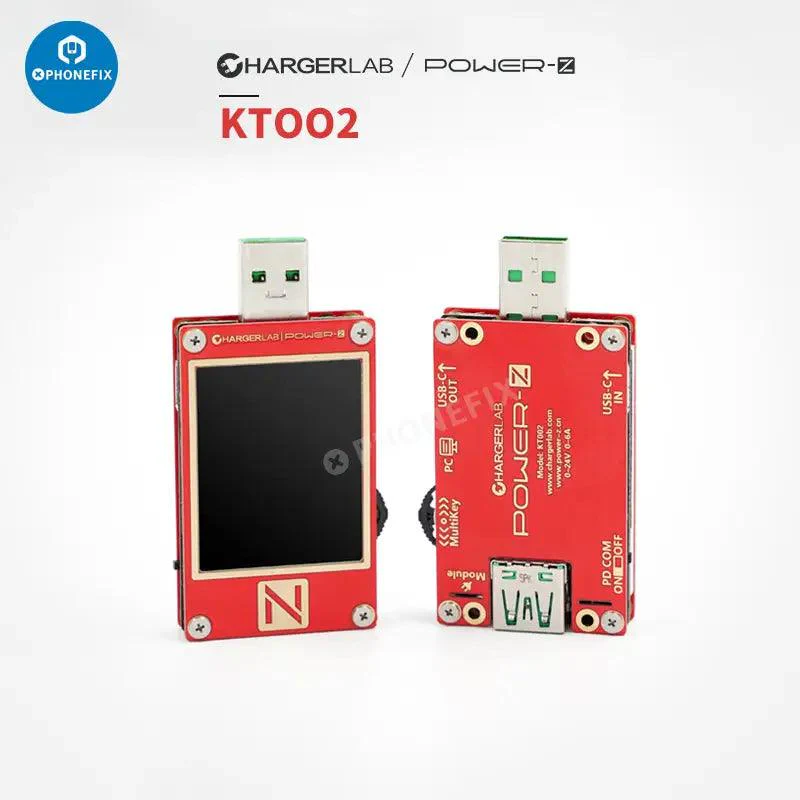 POWER-Z KM003C KM001 KT002โพรโ - Power Supply Tester บทวิจารณ์และราคา