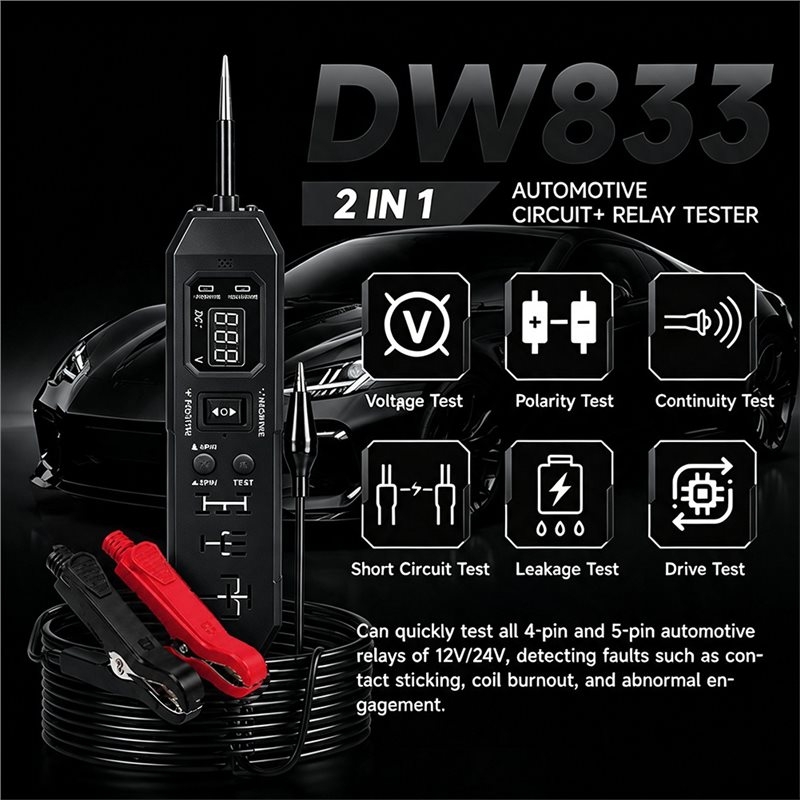 เครื่องมือวินิจฉัยสำหรับวงจรไฟ - Power Supply Tester บทวิจารณ์และราคา