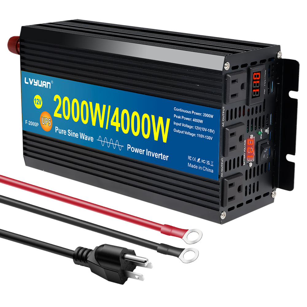 อินเวอร์เตอร์ LVYUAN 1500W พร้ - Power Supply 12V บทวิจารณ์และราคา