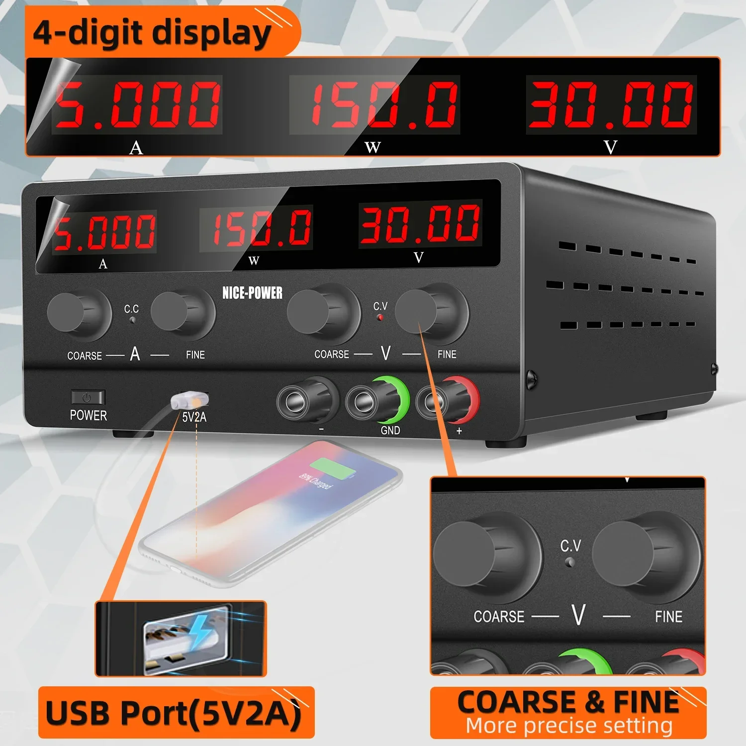 30V 5A 150W แหล่งจ่ายไฟ DC NIC - Smps Power Supply บทวิจารณ์และราคา