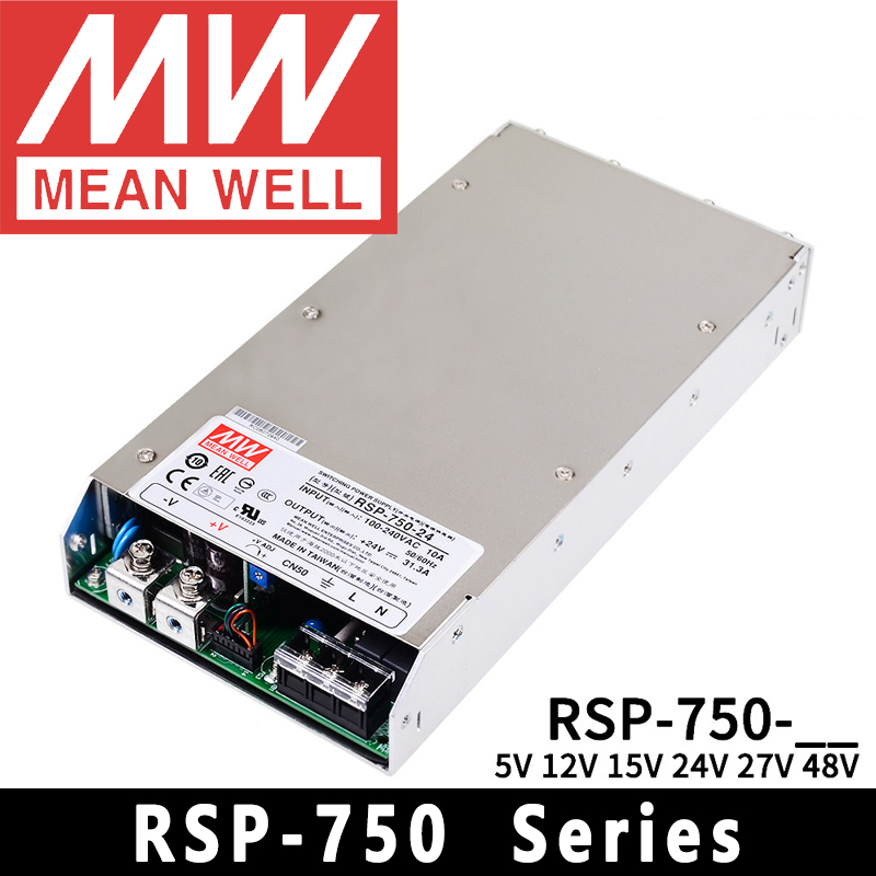 Mean Well RSP-750-5/12/15/24/2 - Power Supply 750W บทวิจารณ์และราคา