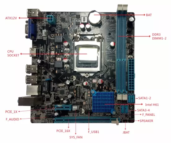 H61 ATX พาวเวอร์ซัพพลาย LGA115 - Atx Power Supply บทวิจารณ์และราคา