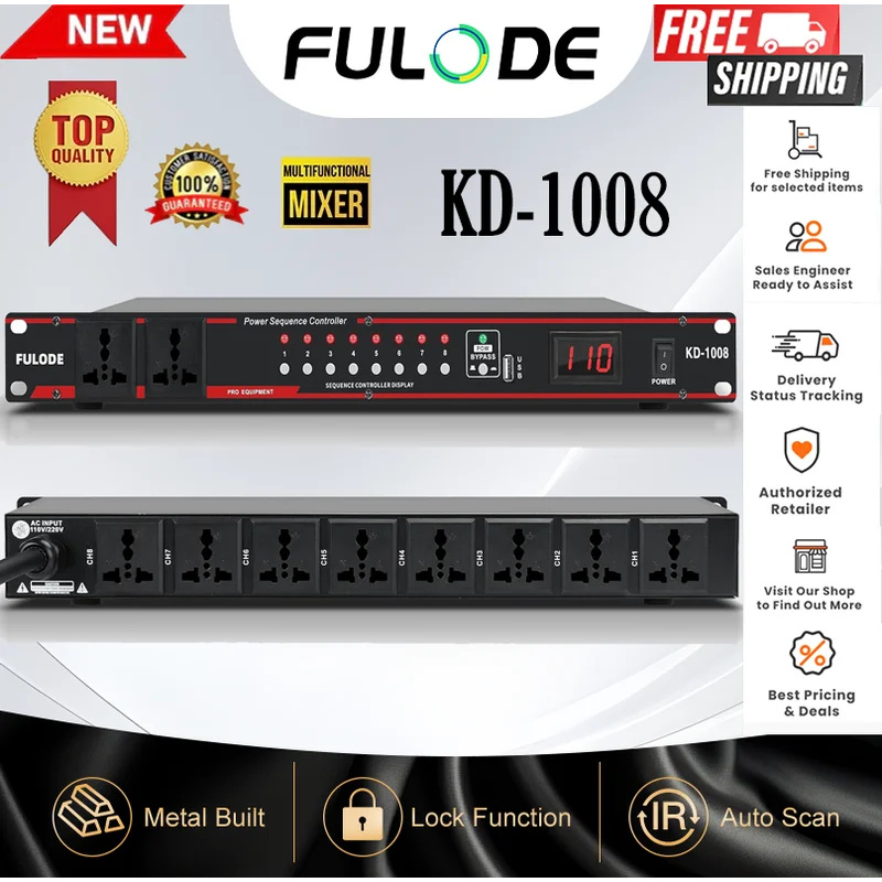 ตัวควบคุมกำลังไฟแบบ 10 ช่องทาง - Power Supply บทวิจารณ์และราคา