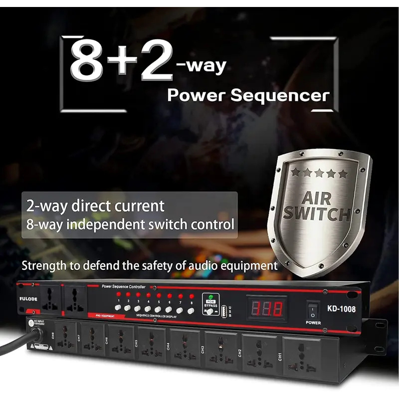 ตัวควบคุมกำลังไฟแบบ 10 ช่องทาง - Power Supply บทวิจารณ์และราคา