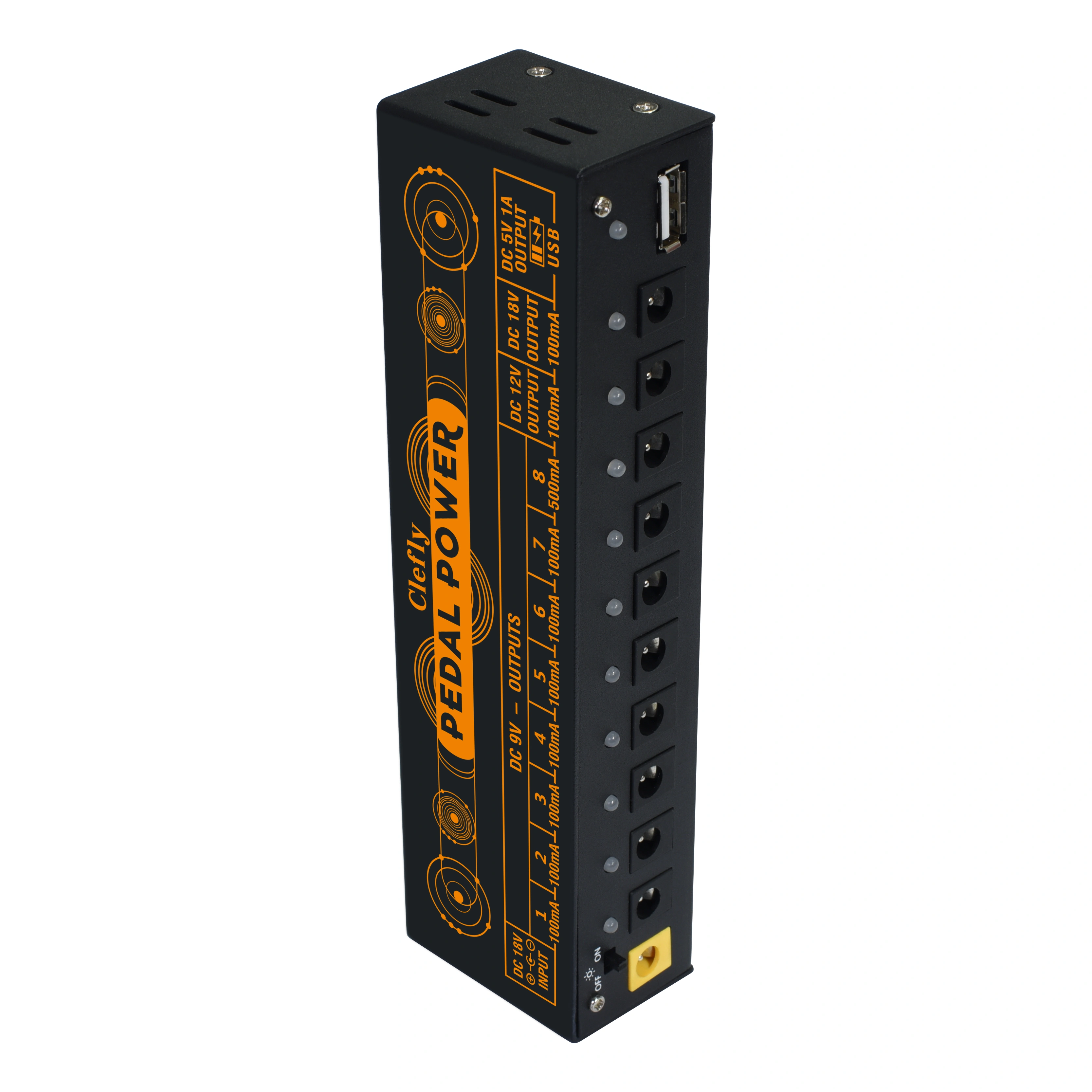 กีตาร์ Effector แหล่งจ่ายไฟ 10 - Dc Power Supply 12V บทวิจารณ์และราคา