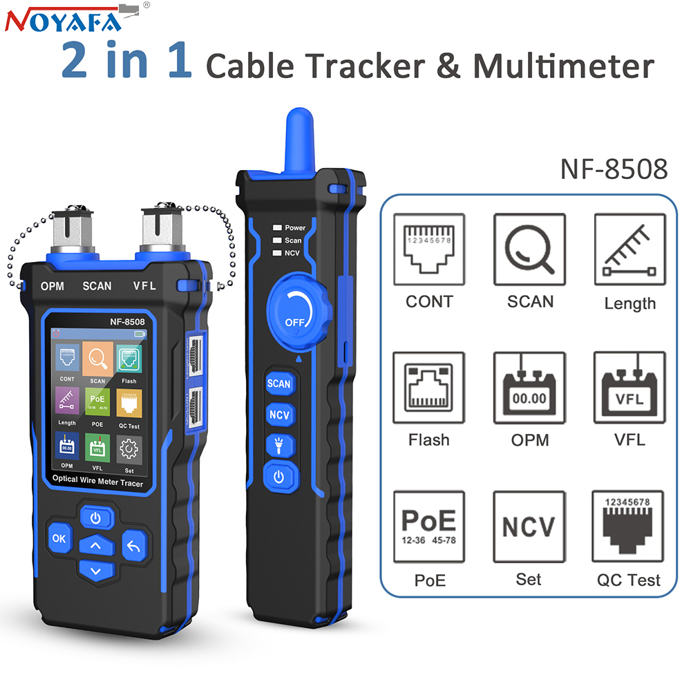 NOYAFA NF-8508 เครื่องทดสอบสาย - Power Supply Tester บทวิจารณ์และราคา