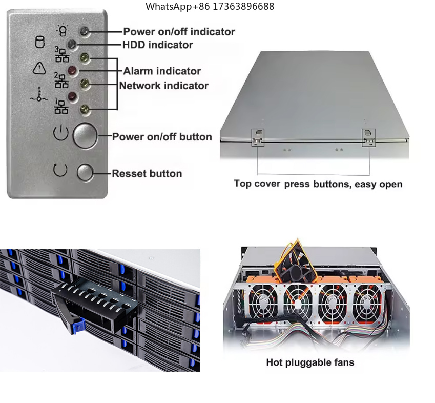 เคสเซิร์ฟเวอร์แบบติดตั้งบนแร็ค - Server Power Supply บทวิจารณ์และราคา